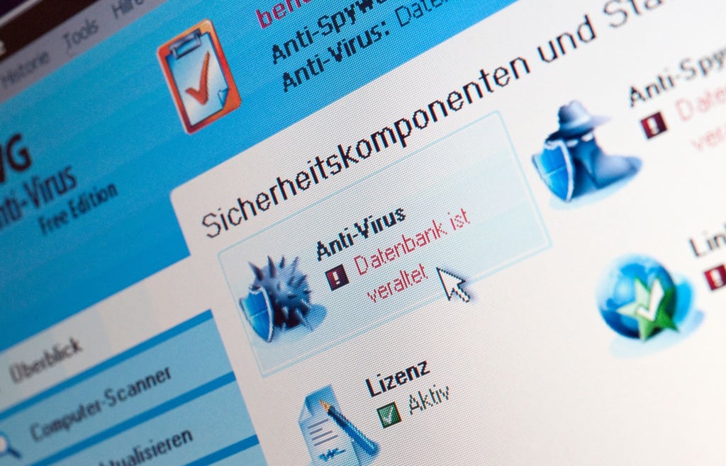 Mehrere Komponenten: Virenscanner schützen nicht nur vor Schadsoftware, sondern auch vor Phishing-Attacken.