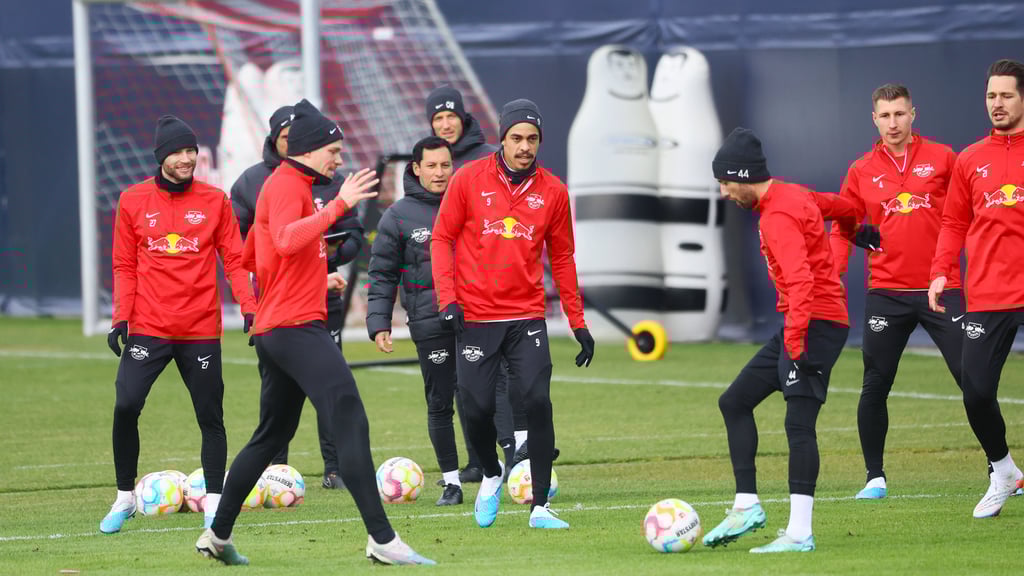 Bilder von einem RB-Training Ende Februar.