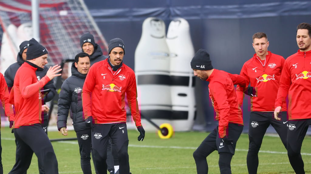 Bilder von einem RB-Training Ende Februar.