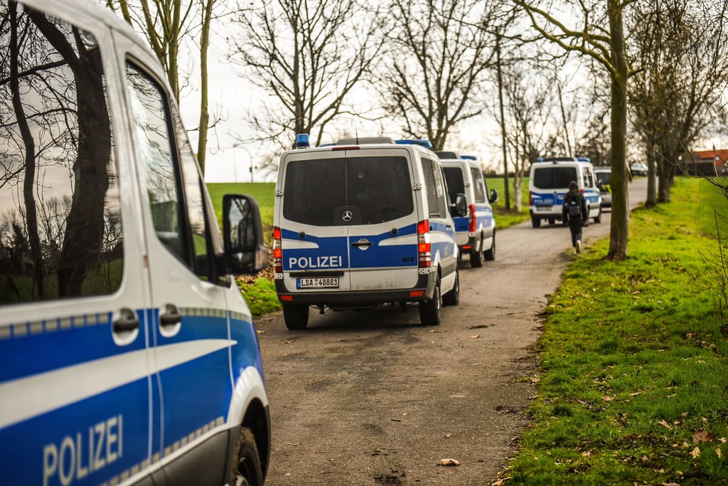 Suchaktion nach dem vermissten Merseburger am Lauchagrund