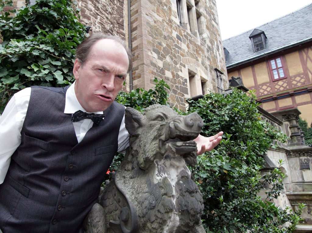 Das kleine Gespenst von Otfried Preußler wurde mit Herbert Knaup unter anderem auf dem Schloß in Wernigerode gedreht.