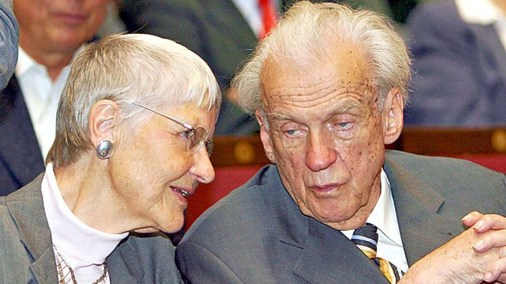 Einstmals viel gefeiert: Autorenehepaar Inge und Walter Jens