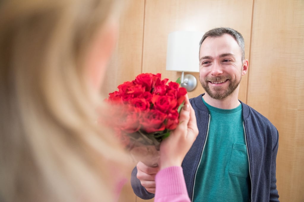 „Ich liebe dich“: Rote Rosen sind der Geschenkklassiker für den Valentinstag am 14. Februar.