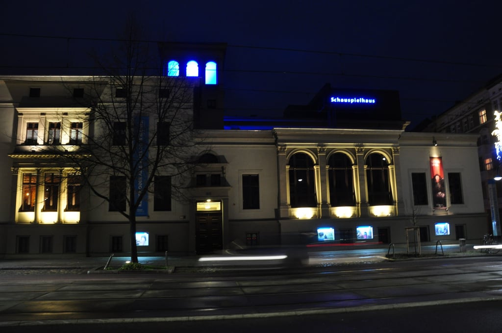 Das Schauspielhaus in der Otto-von-Guericke-Straße 64 gehört zum Theater Magdeburg.
