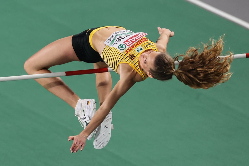 Wurde 6. bei der Leichtathletik-Hallen-EM: Hochspringerin Christina Honsel.