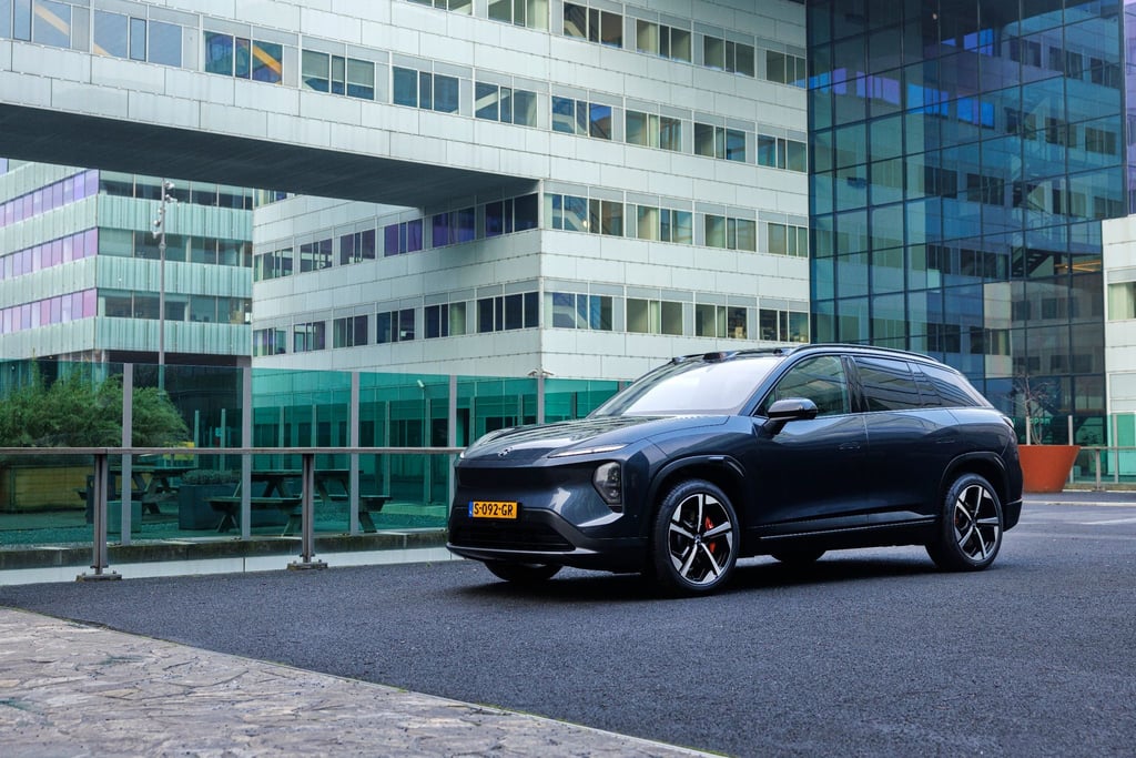 Startklar: Nio schickt sein Oberklasse-SUV EL7 nun zu den Kundinnnen und Kunden.