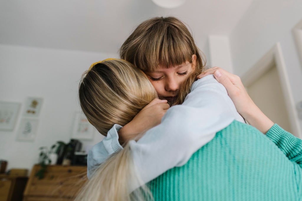 Wenn Kinder einen Verlust erleben, brauchen sie besonders viel Zuwendung und Liebe.