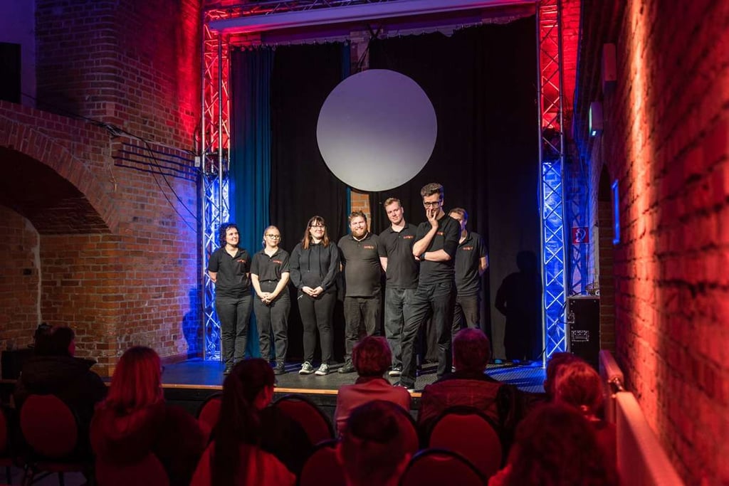 Das Improtheater Imaginär spielt am Freitag auf der Bühne der Festung Mark. Beginn ist um 20 Uhr.