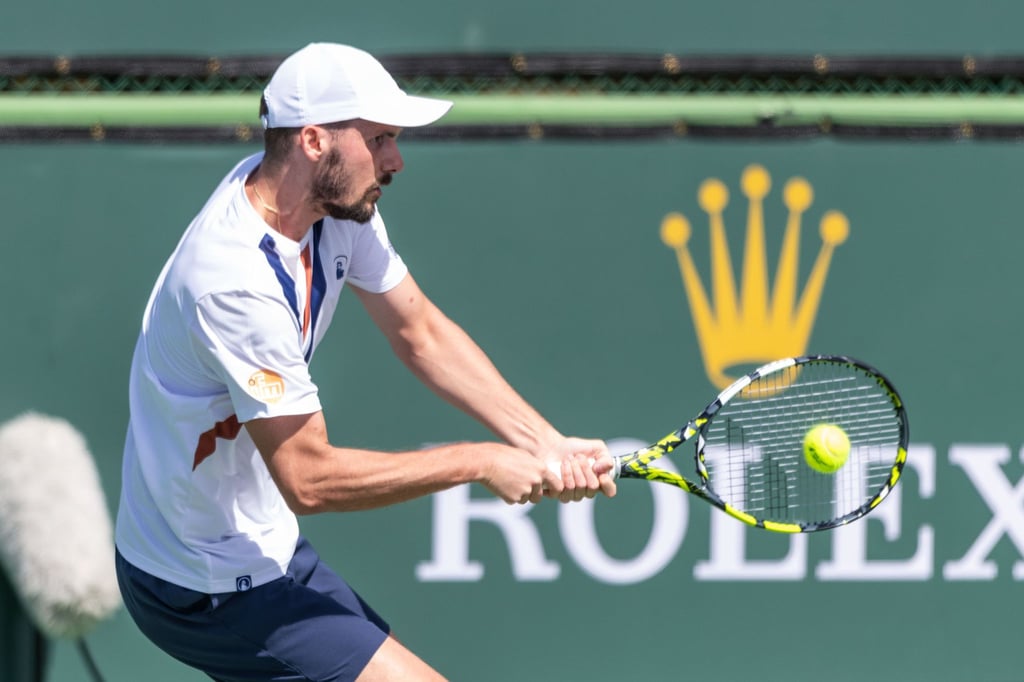 Steht in Indian Wells in der zweiten Runde: Oscar Otte.