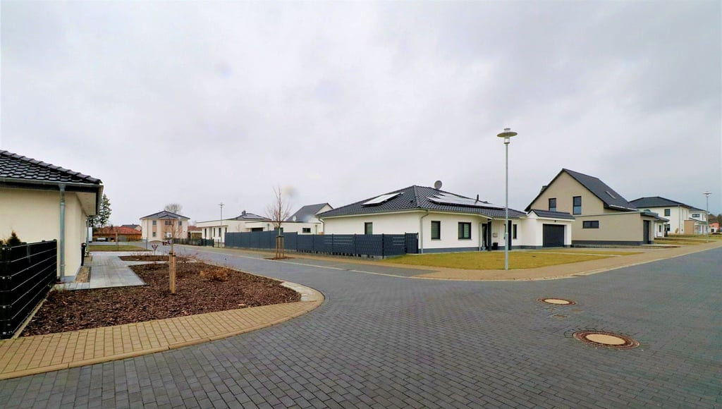 Am Brombeerweg in Jessen wächst ein neues Wohngebiet.