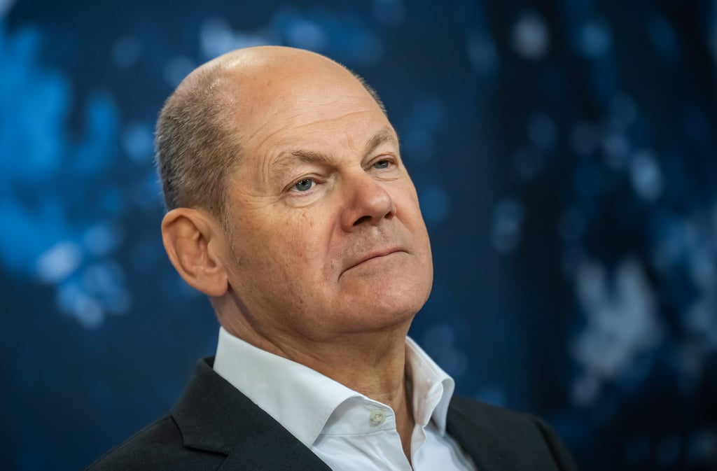 Bundeskanzler Olaf Scholz (SPD).