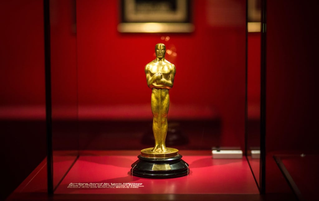 Die Oscar-Trophäe, die der US-Regisseur Lewis Milestone für den für seinen Film „All Quiet on the Western Front“ erhielt.