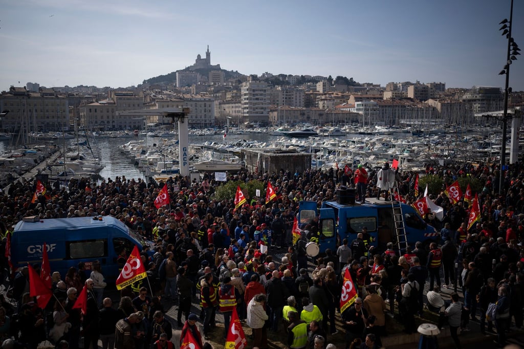 Proteste in Marseille.