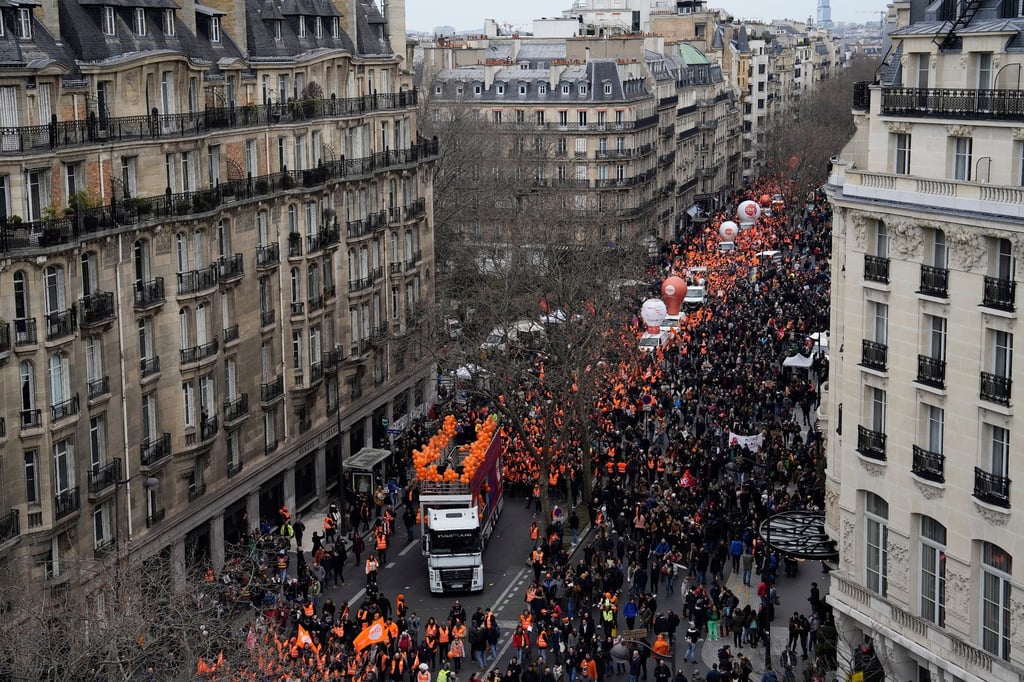 Proteste in Paris.