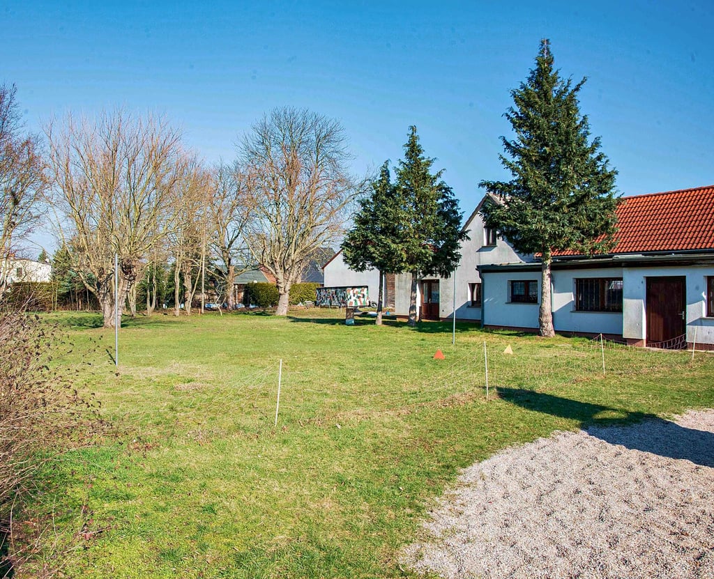 In Alt Dellnau, am Areal des Jugendklubs „Ruine“ und hinter dem Spielplatz, soll die neue Kita gebaut werden.