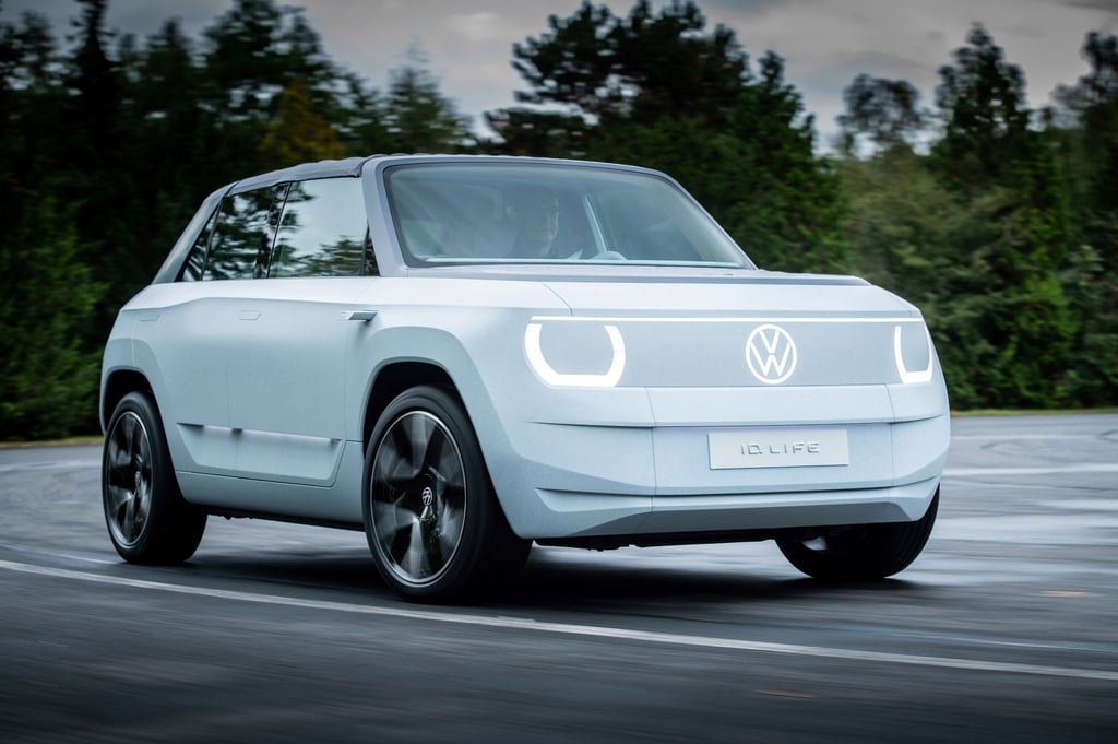 Konzepte für bezahlbarere E-Autos: Auch VW sucht mit dem ID. Life danach.
