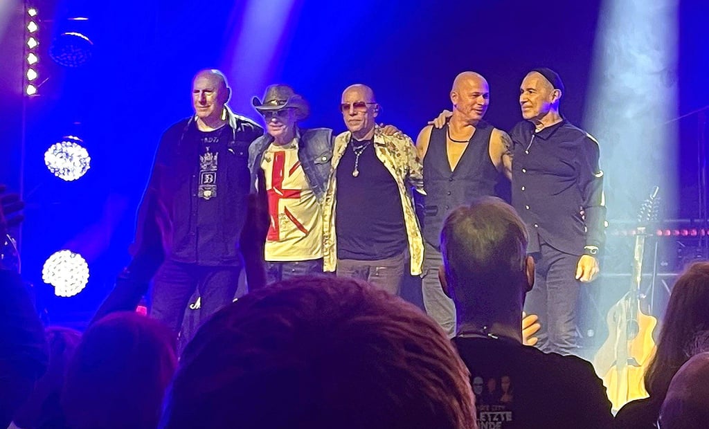 City auf Abschiedstournee:  Konzert im Theater am Aegi in Hannover am 27. November 2022