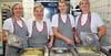 Sylvia Rudloff, Birgit Dotzauer, Lydia Annanias und Heidi Annanias (v.li.)  sind das eingespielte Team  der Schulküche.  