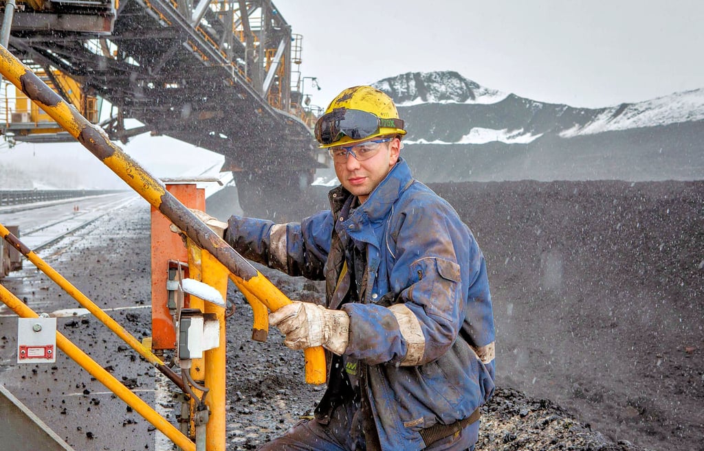 Lucas Seidel war der beste Schlosser-Lehrling der Industrie- und Handwerkskammer Halle-Dessau.  Er lernte bei der Mibrag im Tagebau Profen.  