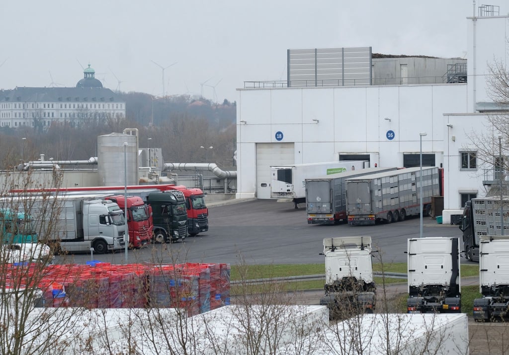 Tönnies will die Export-Abteilung an seinem Standort in Weißenfels schließen.