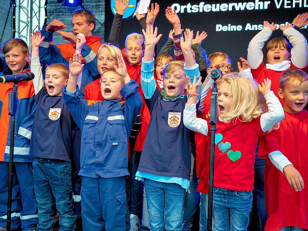 Ein Höhepunkt des vergangenen Jahres war der Auftritt der Kinderfeuerwehr beim Aktionstag „Ehrenamt hautnah“.