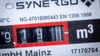 Das Zählwerk in einem Gastzähler dreht sich.
