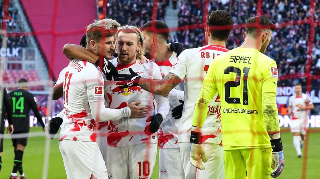 Emil Forsberg traf zum vierten Mal im vierten Spiel.