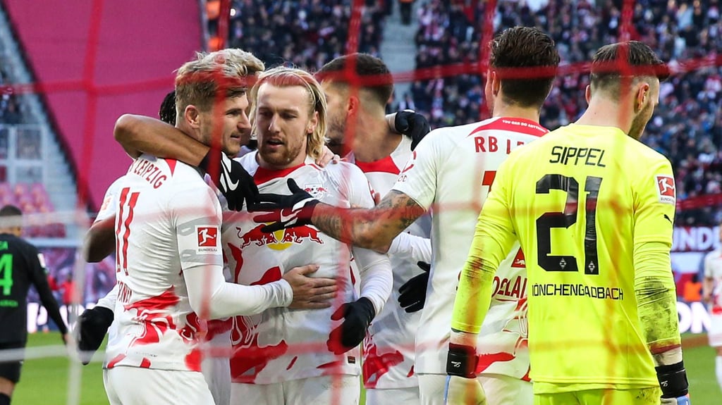 Emil Forsberg traf zum vierten Mal im vierten Spiel.