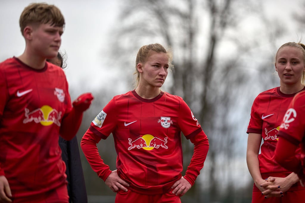 Enttäuschung machte sich bei RB Leipzigs Frauen breit nach der Niederlage gegen den FC Ingolstadt.