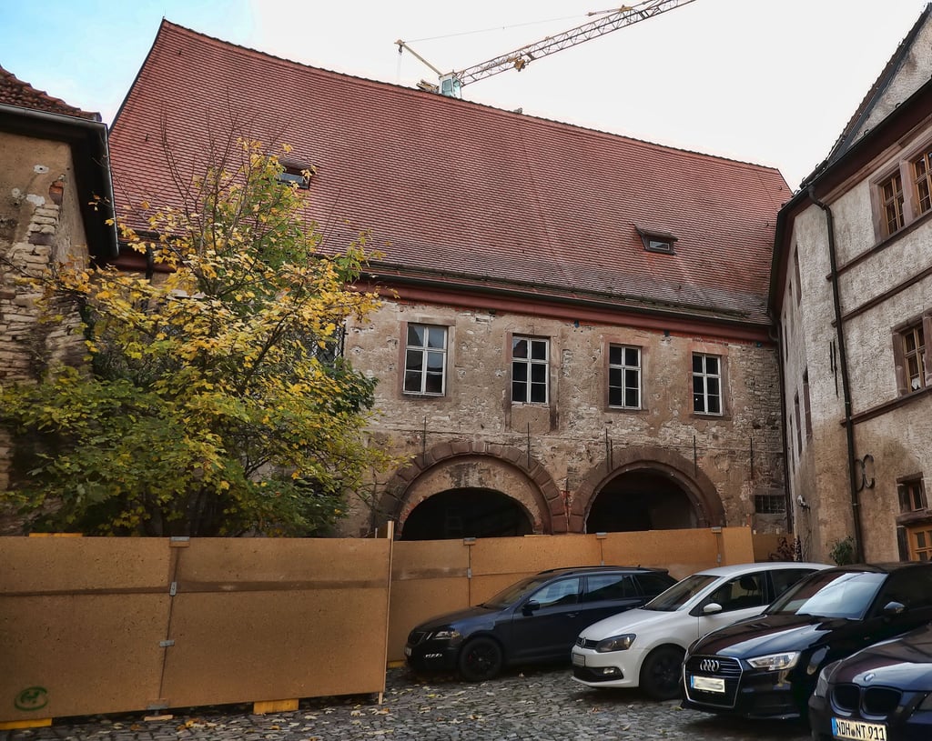 Symbolfoto - Blick auf das Gebäude in Sangerhausen im Oktober 2021
