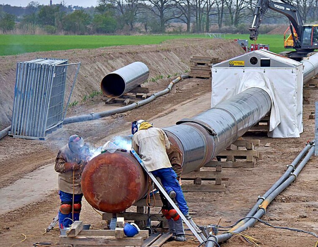 Schon im Vorjahr hatte Ontras in Altjeßnitz gebaut.