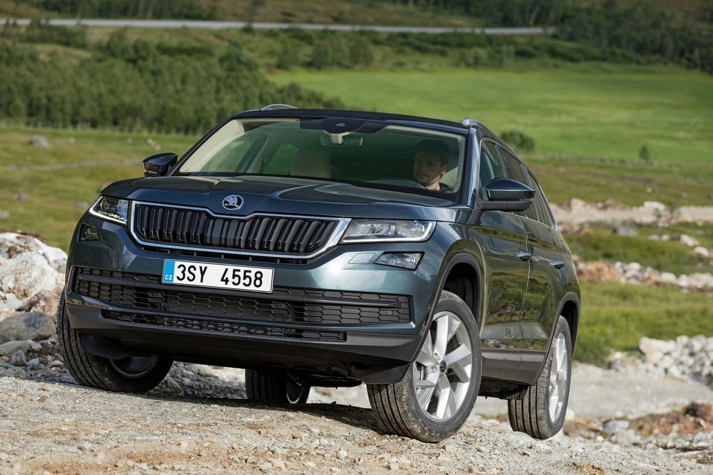 Großes „Brumm-Brumm“ aus Tschechien: Mit dem Namen Kodiaq nimmt Skoda Bezug auf den Kodiakbären.