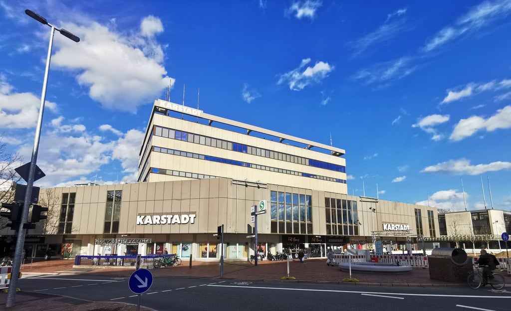 Die Filiale von Galeria Kaufhof in Hamburg-Harburg sol Ende Juni 2023 schließen.