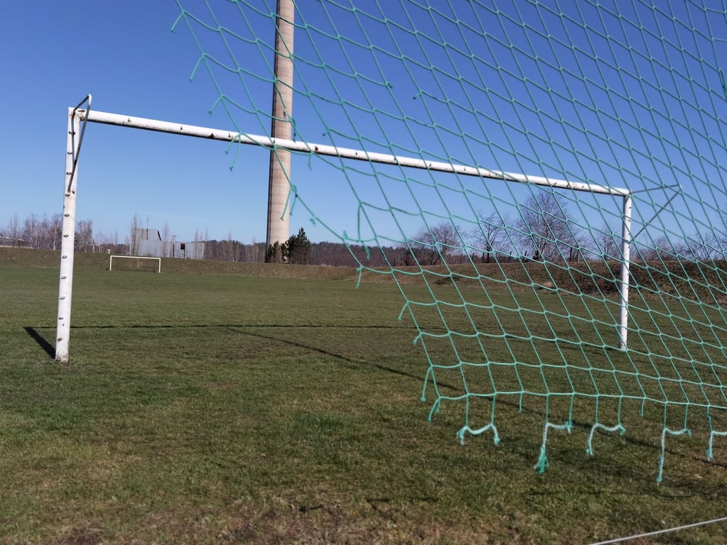 "Das Loch" des Blankenburger Fußballvereins: Der Nebenplatz soll nun auf Vordermann gebracht werden.