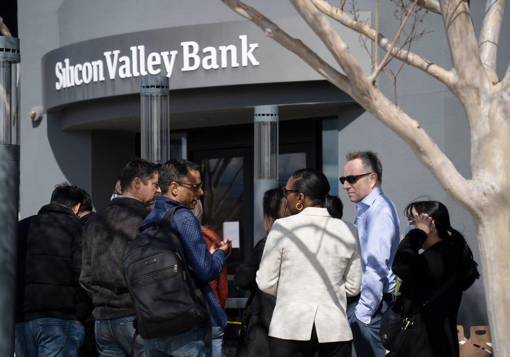 Hauptsitz der Silicon Valley Bank in Santa Clara. Die Bank ist unter staatliche Kontrolle gestellt worden.