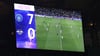Die Anzeigetafel ist gnadenlos: Mit 0:7 verlor RB Leipzig bei Manchester City.
