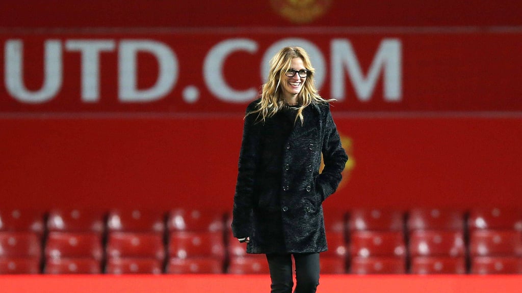Besuchte November 2016 das Old Trafford von Manchester United: US-Schauspielerin Julia Roberts