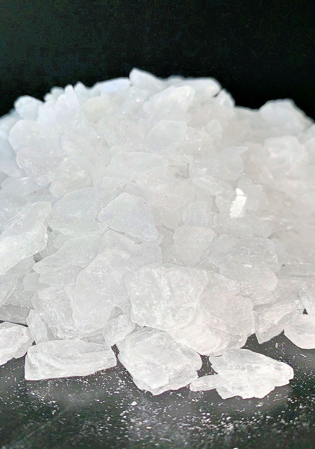 Der Angeklagte soll mit Crystal Meth gehandelt haben.