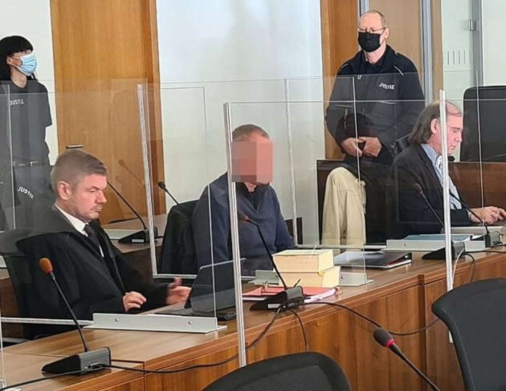Der Angeklagte Igor P. beim Prozess am Landgericht Potsdam.