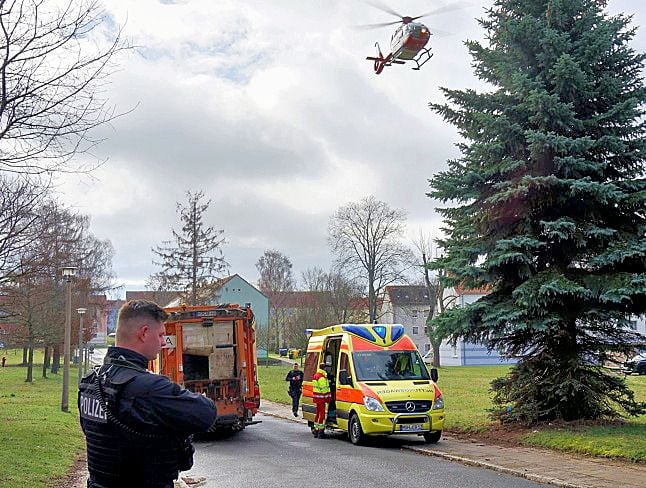 Unfall In Sangerhausen Mit Müllauto: Polizei Ermittelt Gegen Fahrer ...