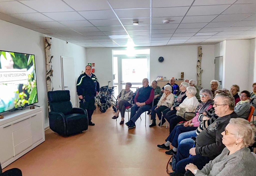 An zwei Tagen nahmen etwa 50 Coswiger Senioren und Seniorinnen an der vorsorglichen Schulung teil.
