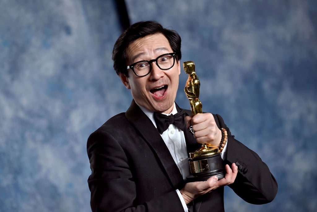 Schauspieler Ke Huy Quan wurde schon als Kinderschauspieler in dem Spielberg-Film „Indiana Jones und der Tempel des Todes“ bekannt.