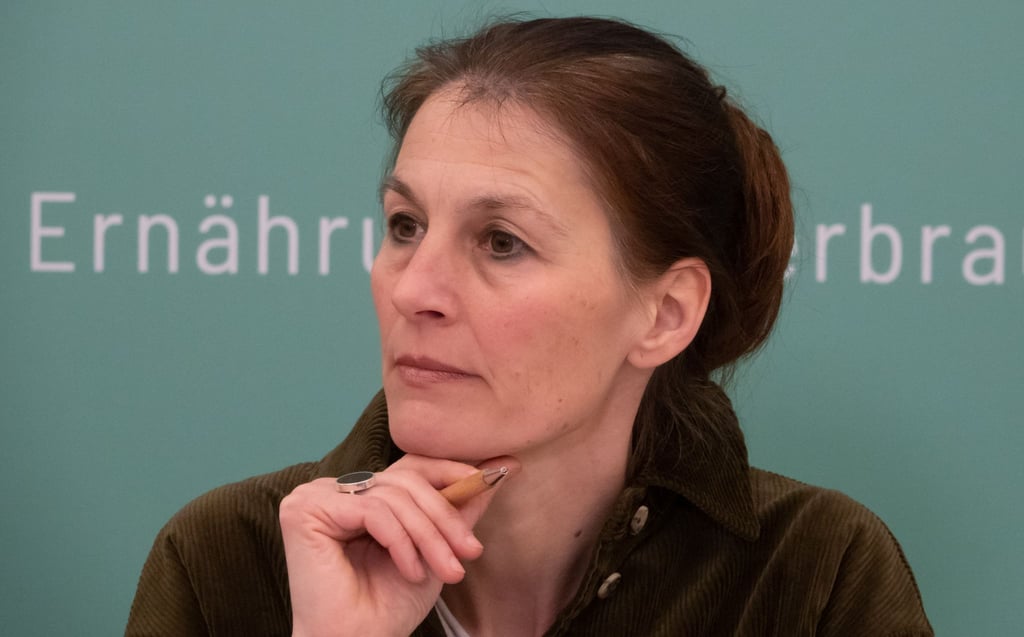 Landwirtschaftsministerin Miriam Staudte (Grüne) guckt nachdenklich.