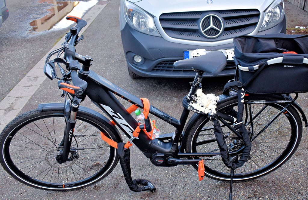Der Eigentümer des E-Bikes der Marke KTM wird gesucht.