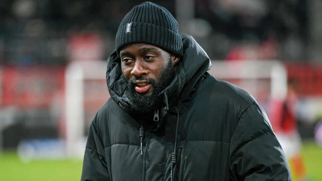 Erich Berko war beim HFC-Heimspiel gegen Viktoria Köln nur Zuschauer.