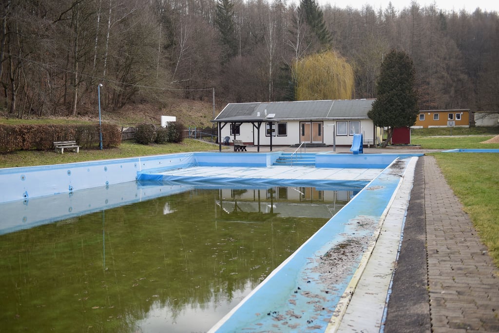 Das Freibad in Wolfsberg.