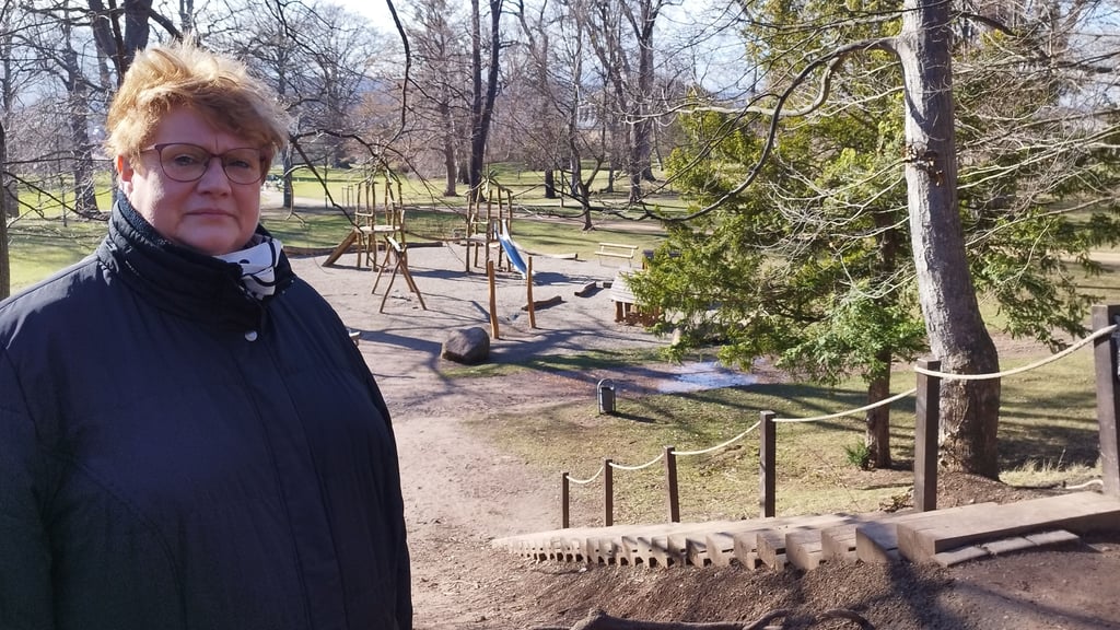 Cary Barner setzt sich dafür ein, dass wieder ein Spielgerät für größere Kinder im Lustgarten Wernigerode errichtet wird. Nun haben sich erste Mitstreiter gemeldet.