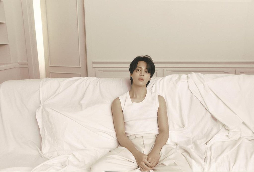 Der Sänger und Tänzer Jimin von der südkoreanischen Boyband BTS.