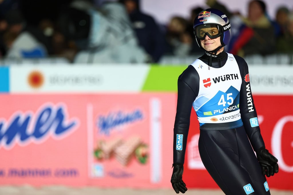 Kam in Vikersund auf Weiten von 233,5 und 193,5 Meter: Andreas Wellinger.