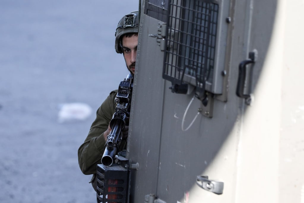 Ein israelischer Soldat im Einsatz im Westjordanland. (Symbolbild)
